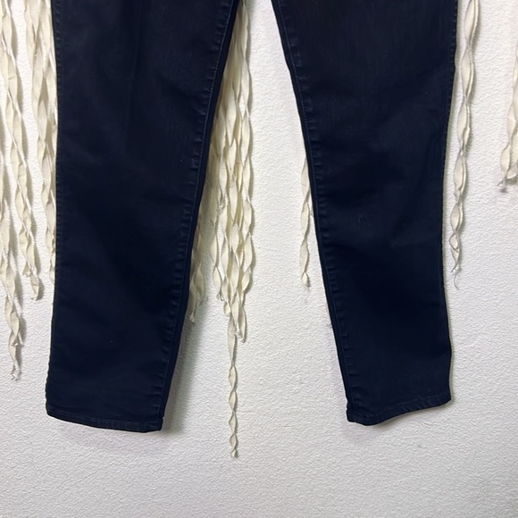 Imogene + Willie Josette High Rise Slim Fit Jeans Size 32 in Black Wash Denim - Picture 4 of 12